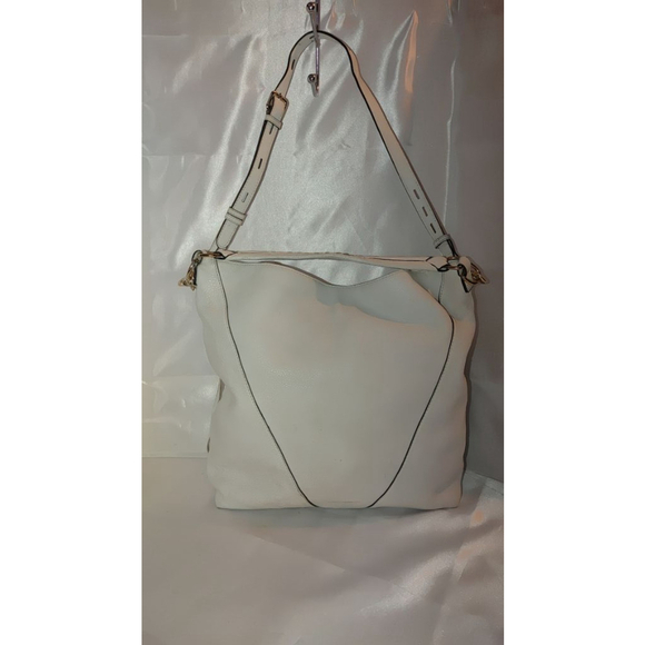 Rebecca Minkoff Moto Double Zip White Leather Hobo Bag main image 6